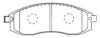 ASVA AKD-3810 Brake Pad Set, disc brake